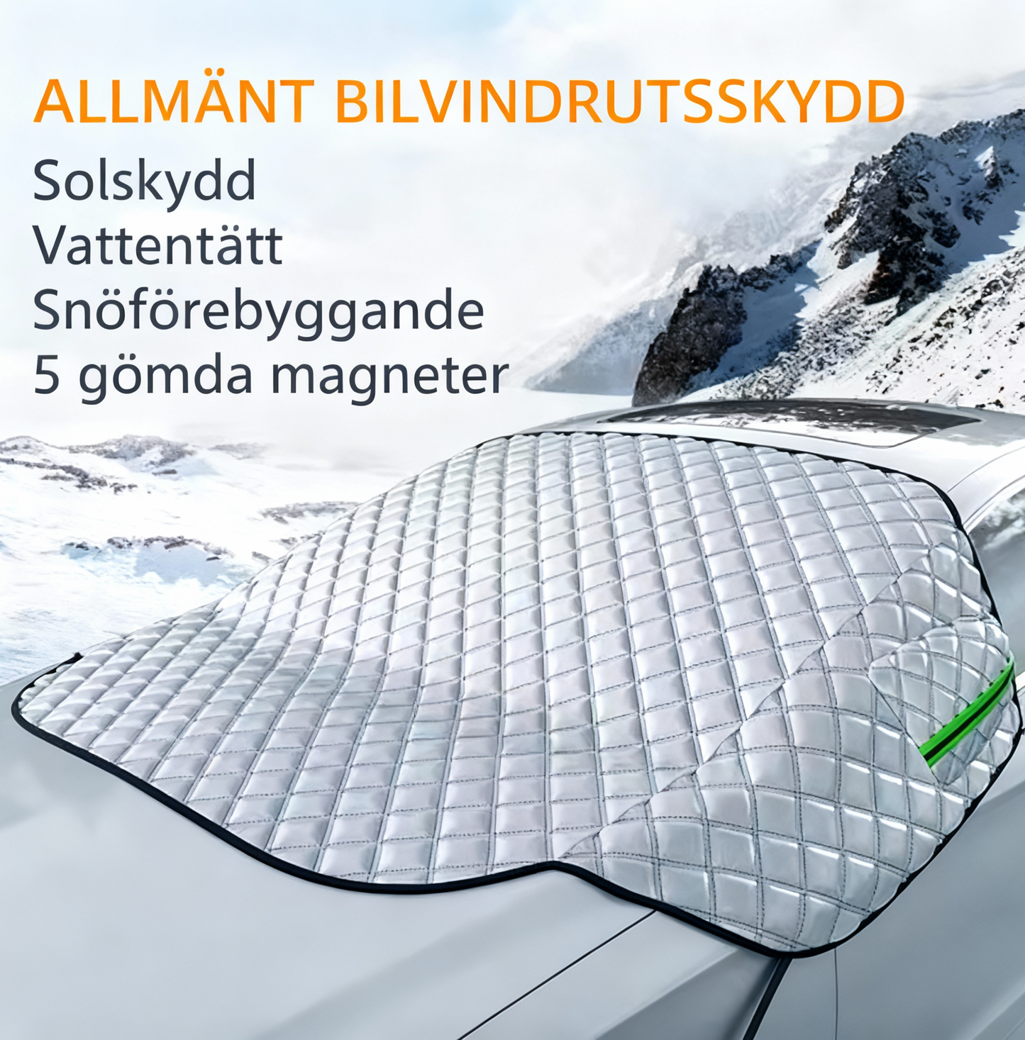 Premium magnetiskt snö- och isskydd för bil