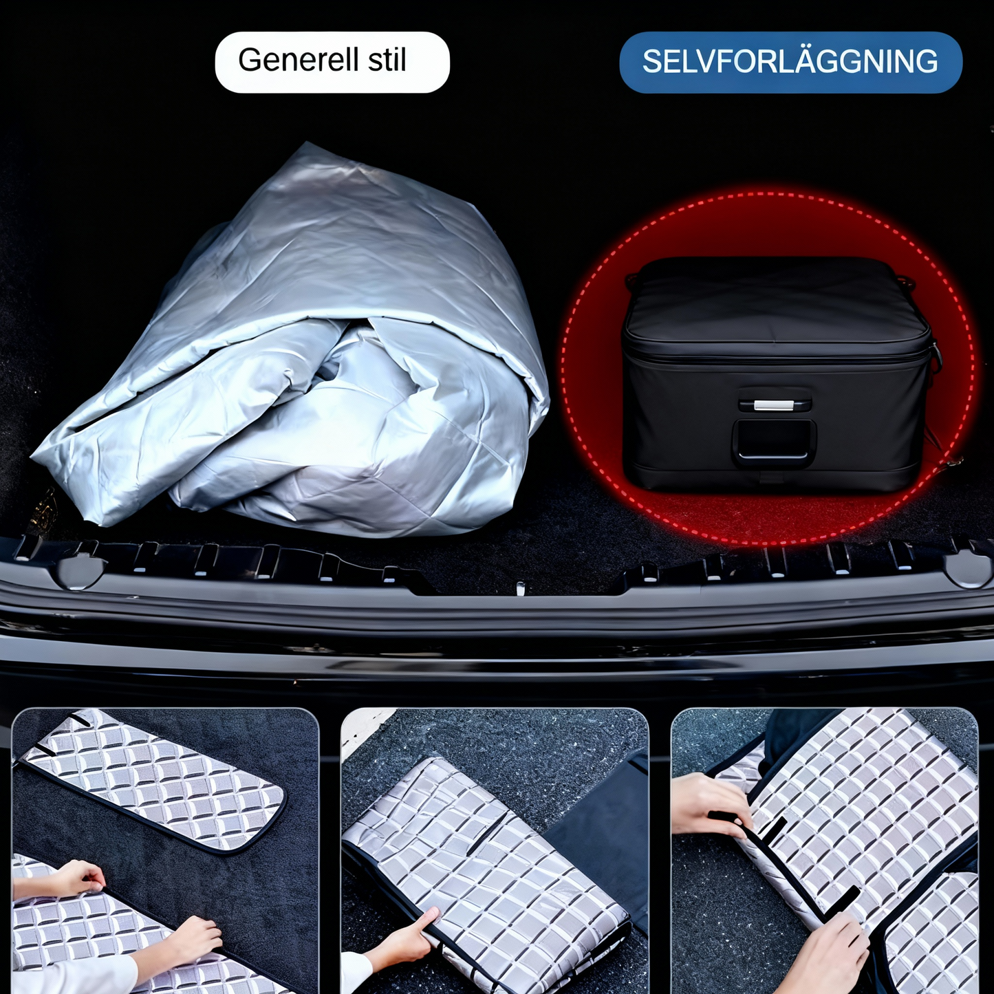 Premium magnetiskt snö- och isskydd för bil