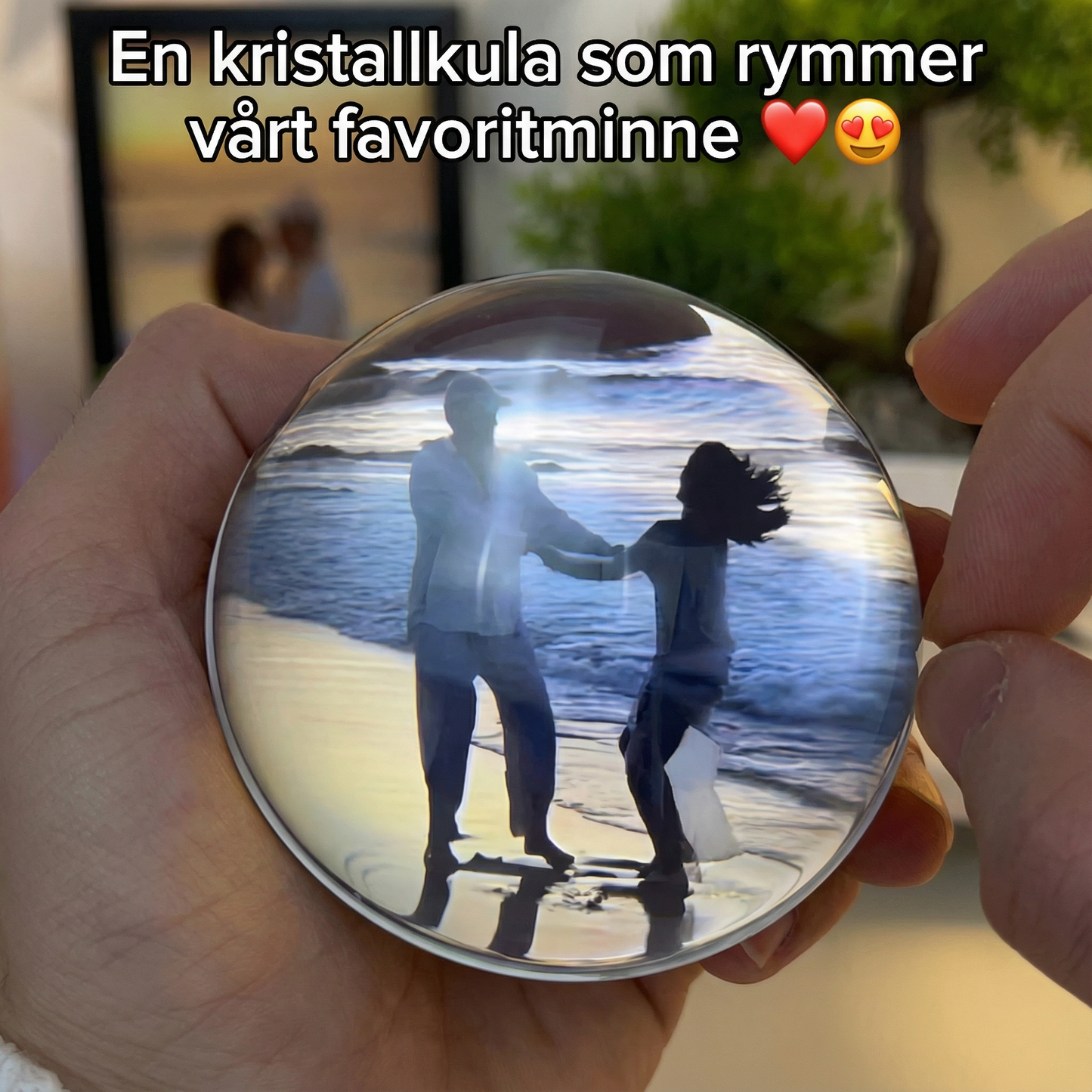 CrystalMemo™ - Ditt minne i ett lysande klot
