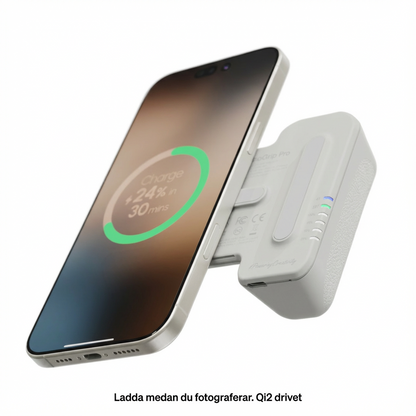 ProGrip Slipp™ är ett magnetiskt kamera-grepp som förvandlar din mobil till en proffskamera