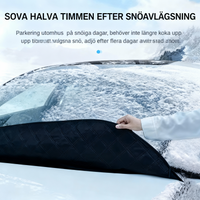 Premium magnetiskt snö- och isskydd för bil