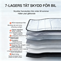 Premium magnetiskt snö- och isskydd för bil