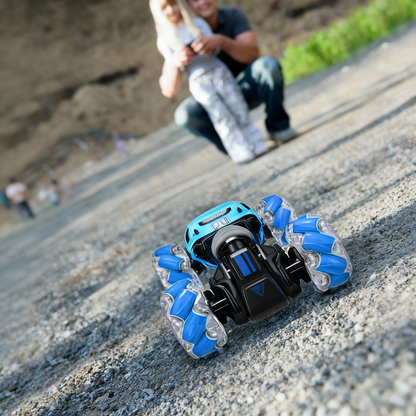 StormRacer DualControl – Stuntbil styrd med handen + fjärrkontroll